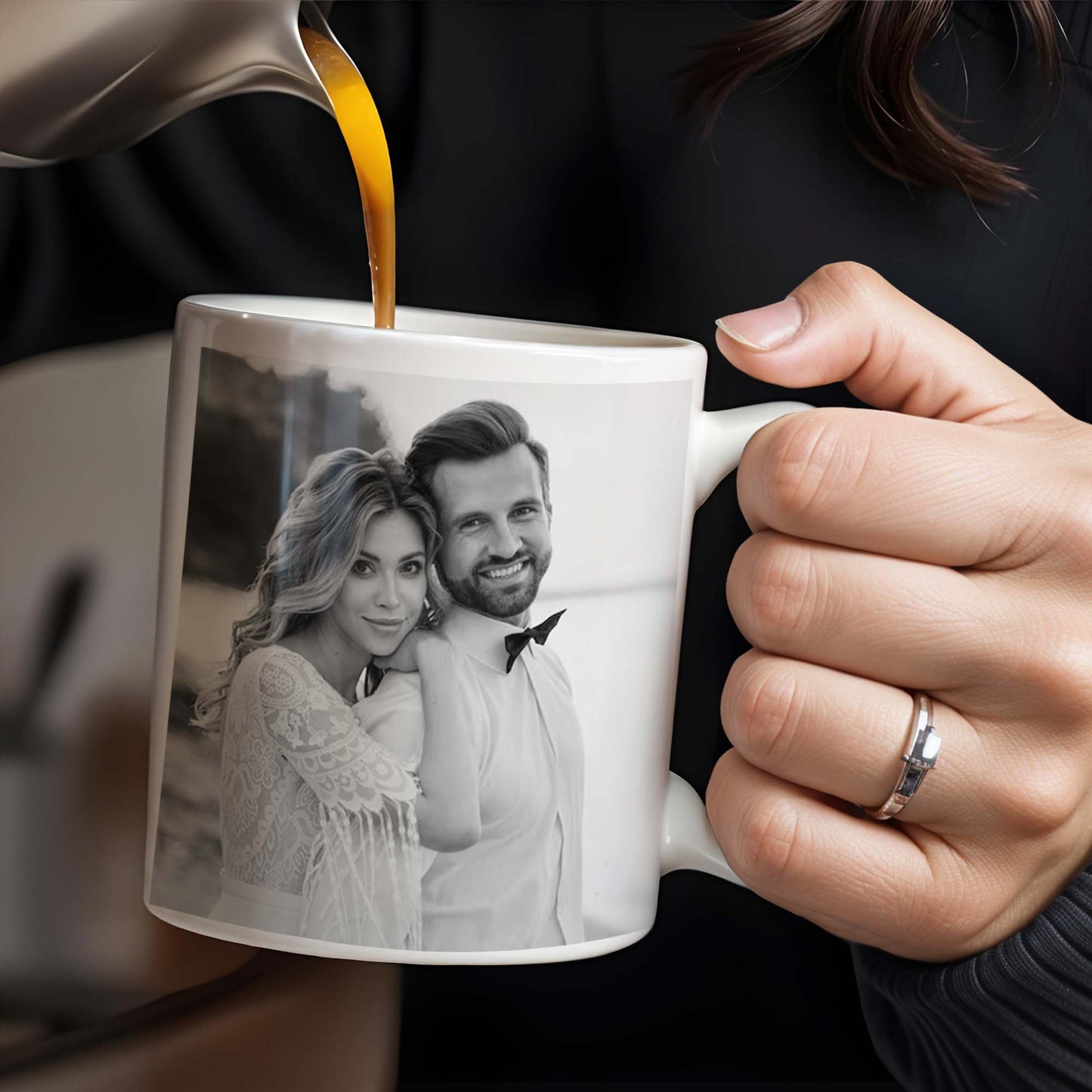 I Love You Best Thing Ever Happened To Me Mug - Personalized Custom Coffee Mug - CPL167_MG