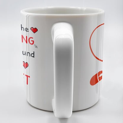 You Are The Best Thing I've Ever Found On The Internet - Personalized Custom Coffee Mug - CPL207_MG