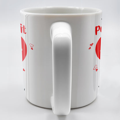 We're Still A Perfect Fit Happy Valentine's Day - Personalized Custom Coffee Mug - CPL213_MG