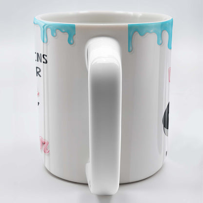 Penguin Mate Forever Love Custom Mug - Personalized Custom Coffee Mug - CPL223_MG