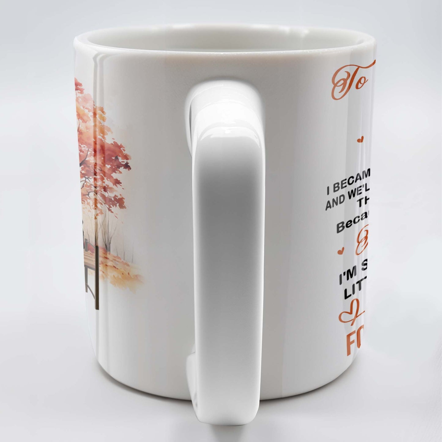 To My Husband Forever & Always With Love - Personalized Custom Coffee Mug - CPL273_MG