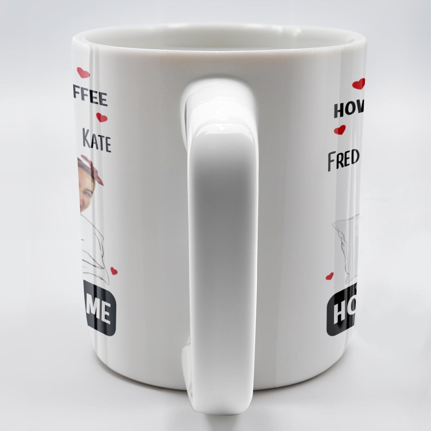 I Like You How I Like My Coffee Hot And Inside Me Mug - Personalized Custom Coffee Mug - CPL283_MG