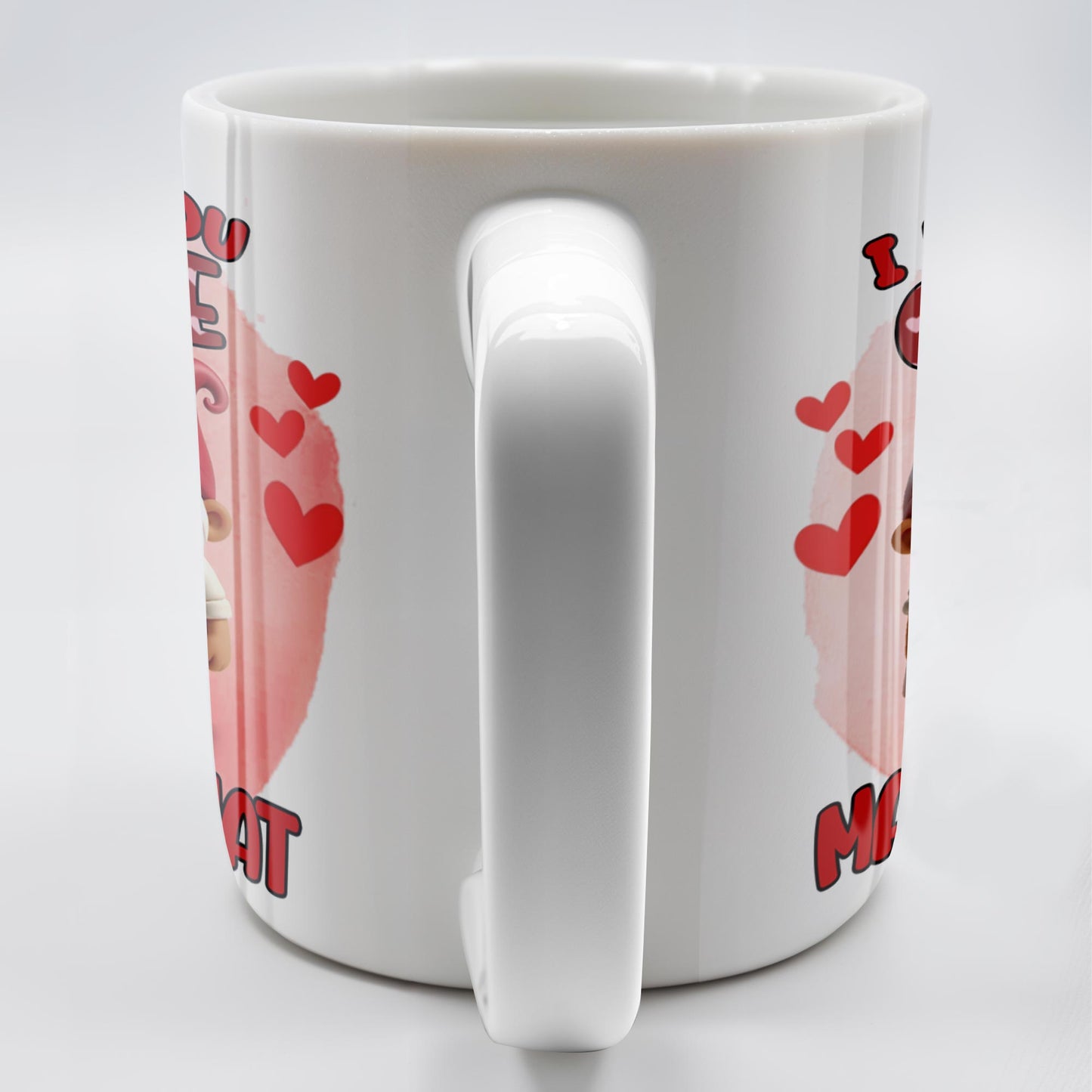 I Love You Gnome Matter What Cute Couple Gnomes - Personalized Custom Coffee Mug - CPL322_MG