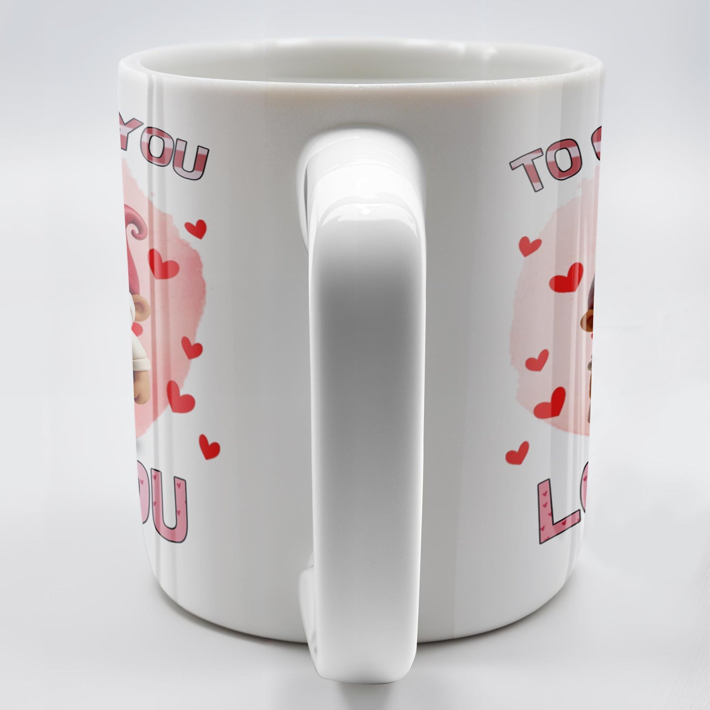 To Gnome You Is To Love You With Cute Gnomes - Personalized Custom Coffee Mug - CPL323_MG