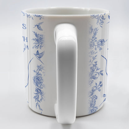 From Our First Kiss Till Our Last Breath, Holding Hands - Personalized Custom Coffee Mug - CPL395_MG