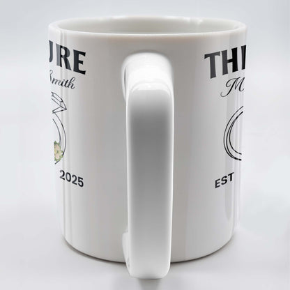 The Future Mr & Mrs, Bride And Groom - Personalized Custom Coffee Mug - CPL455_MG