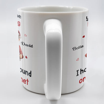 You Are The Best Thing I Have Ever Found, Cartoon Couple - Personalized Custom Coffee Mug - CPL789_MG