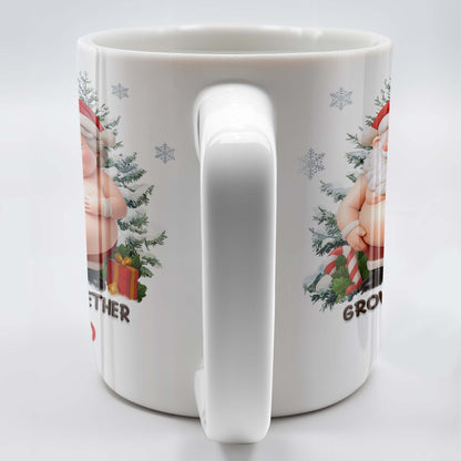 Growing Old Together Santa Claus Christmas Design - Personalized Custom Coffee Mug - CPL798_MG