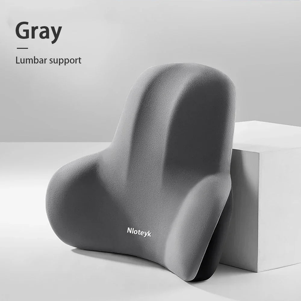 Car Lumbar Support Back Cushion And Neck Pillow