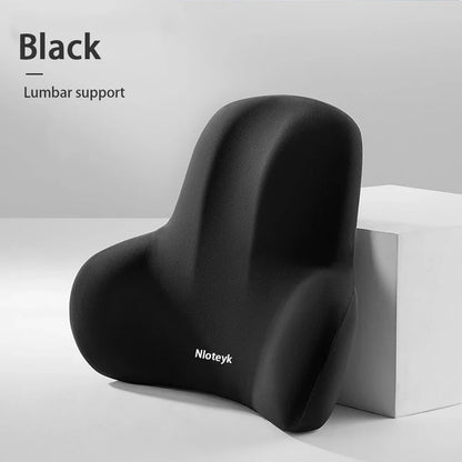 Car Lumbar Support Back Cushion And Neck Pillow