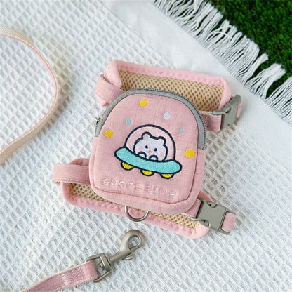 Snack Pouch Dog Harness