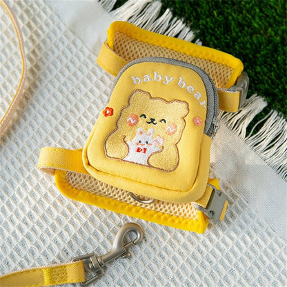 Snack Pouch Dog Harness