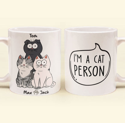 Cat Person - Personalized Mug