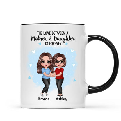 Doll Mother Daughters Hugging Like Mother Like Daughter Personalized Mug