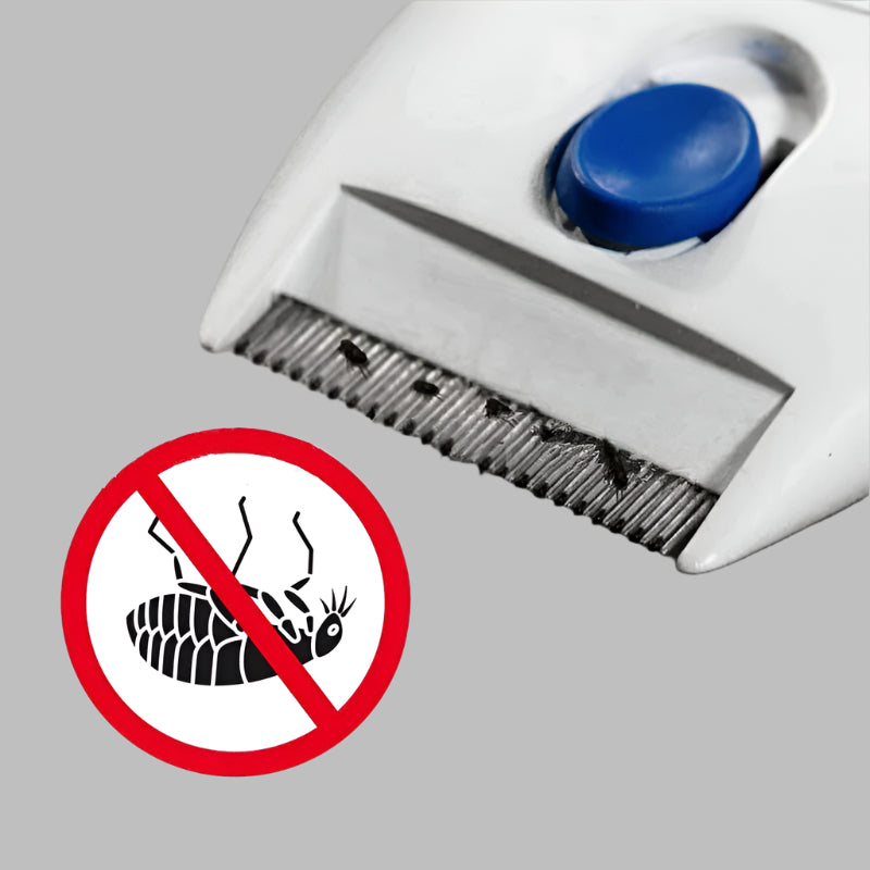 Flea Doctor Electric Flea Comb Vibrating Flea Removal for Pets