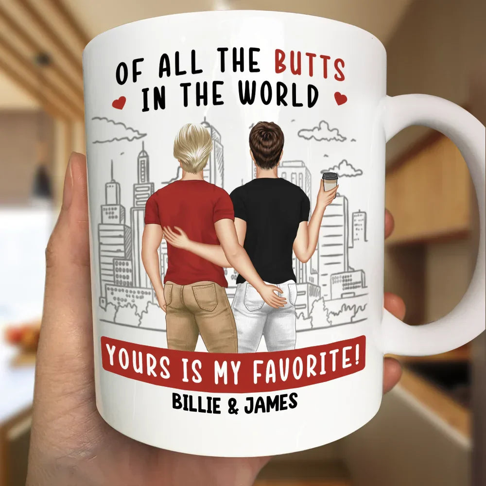 Couple Yours Is My Favorite - Personalized Mug