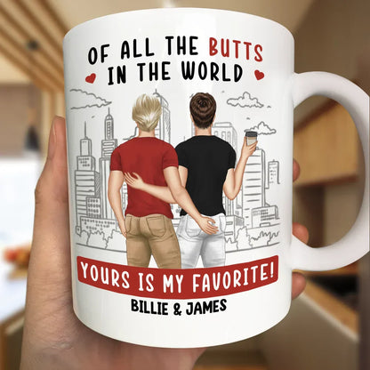 Couple Yours Is My Favorite - Personalized Mug