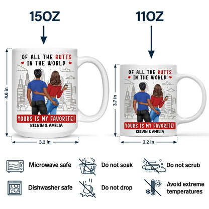 Couple Yours Is My Favorite - Personalized Mug