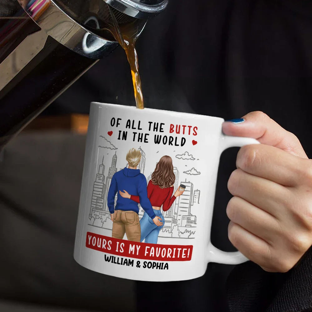 Couple Yours Is My Favorite - Personalized Mug