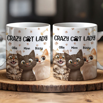 Crazy Cat Lady - Personalized Mug