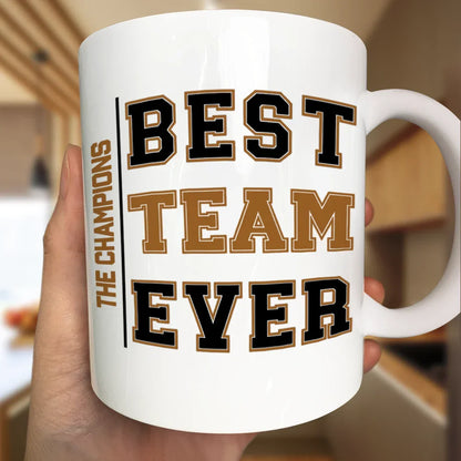 Crossword Best Team Ever Scrabble Name - Personalized Mug