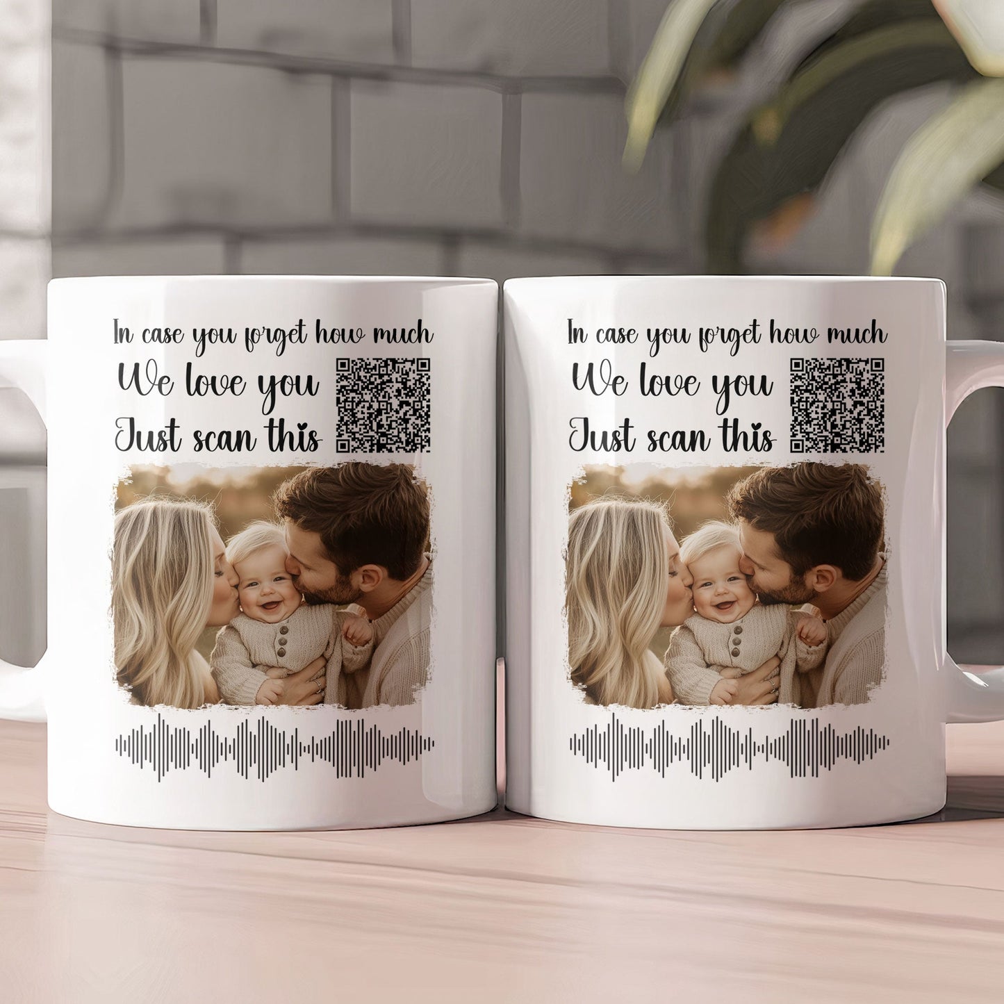 Custom QR Code & Photo Gifts - Personalized Photo Mug