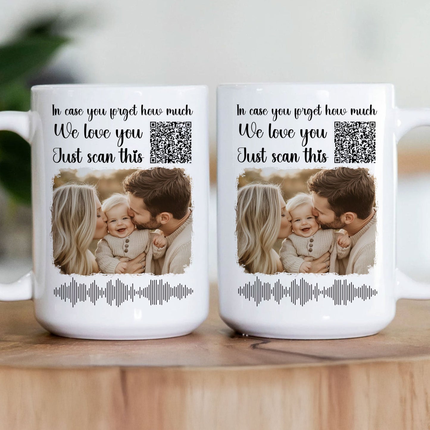 Custom QR Code & Photo Gifts - Personalized Photo Mug