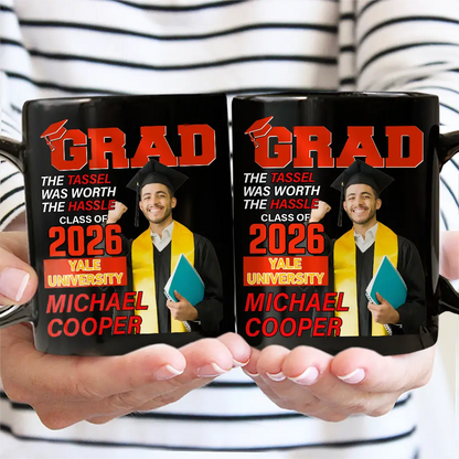 Custom Photo Graduation Magazine - Personalized Mug