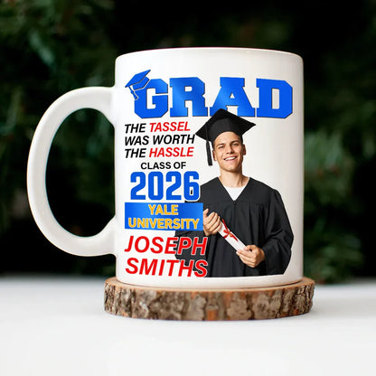 Custom Photo Graduation Magazine - Personalized Mug