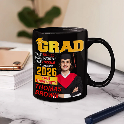 Custom Photo Graduation Magazine - Personalized Mug