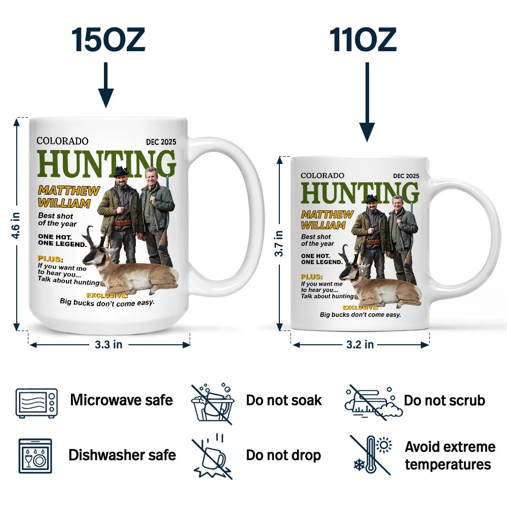 Custom Photo Hunter Of The Year - Personalized Mug