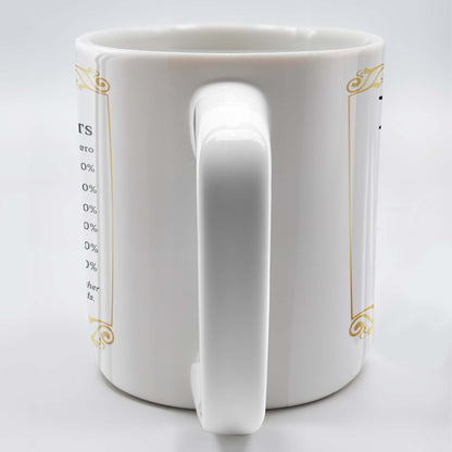 Dad No. 1 The Man The Myth The Legend Superhero Mug - Personalized Custom Coffee Mug - DAD017_MG