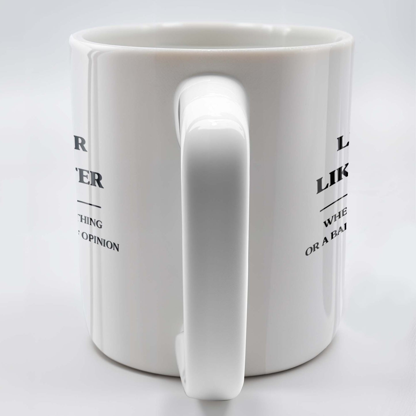Like Father Like Daughter Unique Quote Mug - Personalized Custom Coffee Mug - DAD019_MG