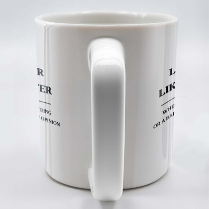 Like Father Like Daughter Unique Quote Mug - Personalized Custom Coffee Mug - DAD019_MG