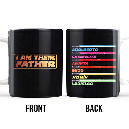 I Am Their Father Movie Inspired Design - Personalized Custom Coffee Mug - DAD023_MG