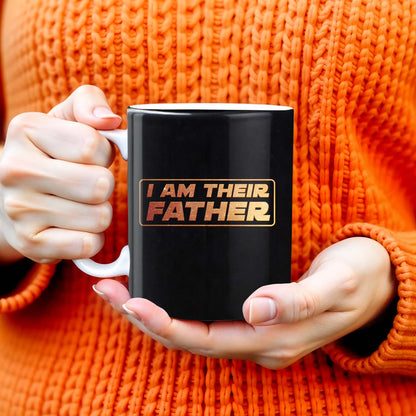 I Am Their Father Movie Inspired Design - Personalized Custom Coffee Mug - DAD023_MG