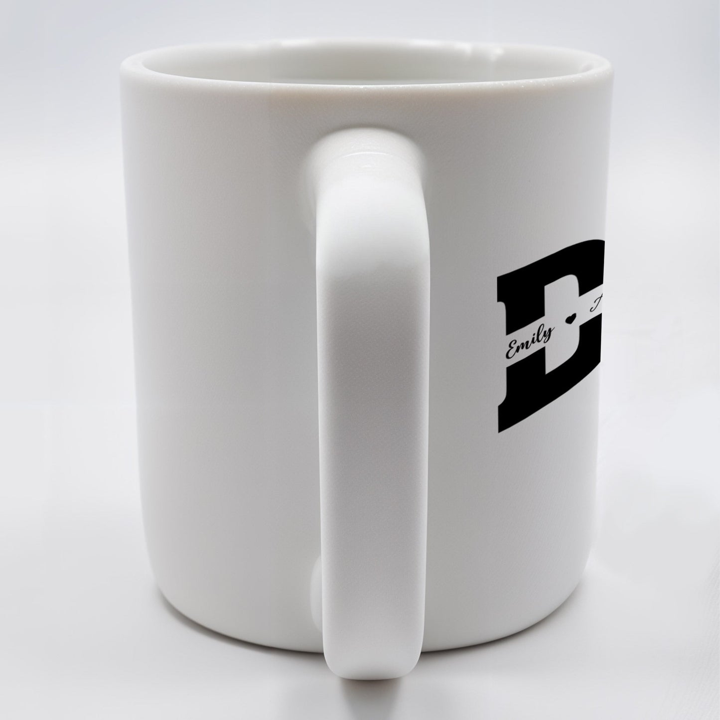 Dad The Man, The Legend, The Heart Of Our Family Mug - Personalized Custom Coffee Mug - DAD025_MG
