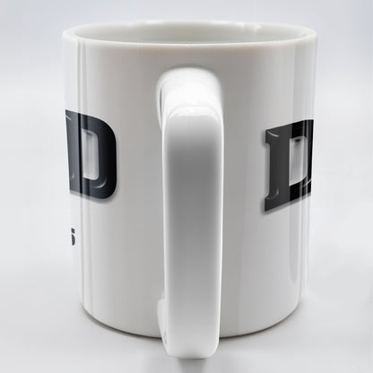 Daddy And Baby, Cartoon Characters - Personalized Custom Coffee Mug - DAD121_MG