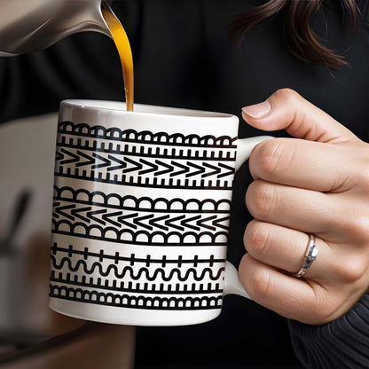Best Dad Ever Coffee Mug Design - Personalized Custom Coffee Mug - DAD213_MG