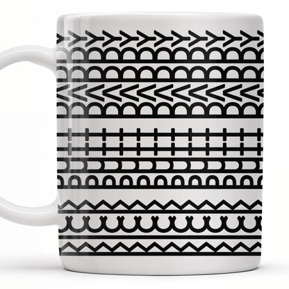 Putt Parry Birdie Golf Ball And Tee Design - Personalized Custom Coffee Mug - DAD221_MG