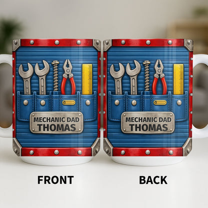 Mechanic Dad, Tools In My Classroom - Personalized Custom Coffee Mug - DAD296_MG