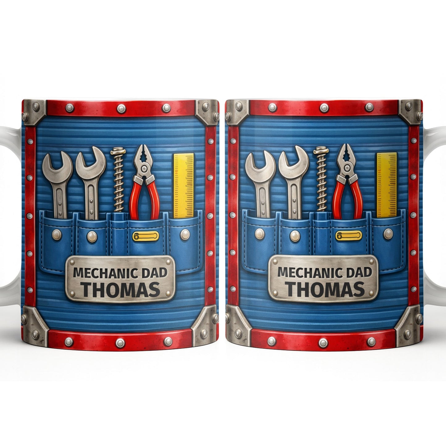 Mechanic Dad, Tools In My Classroom - Personalized Custom Coffee Mug - DAD296_MG