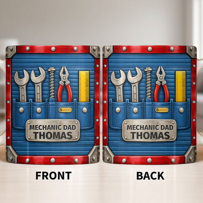 Mechanic Dad, Tools In My Classroom - Personalized Custom Coffee Mug - DAD296_MG