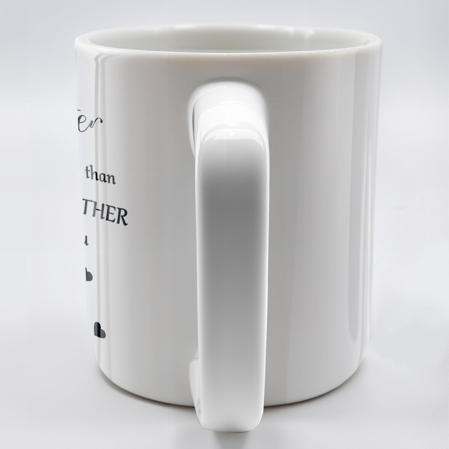 Watching You Be A Mom Heart and Flowers Design - Personalized Custom Coffee Mug - DAU097_MG