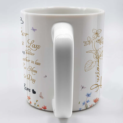 To My Daughter In Law, The Only Thing Better Than Being Your Mother In Law - Personalized Custom Coffee Mug - DAU170_MG