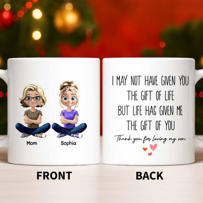 Celebrate the Special Bond Between Mother and Daughter - Personalized Custom Coffee Mug - DILA070_MG