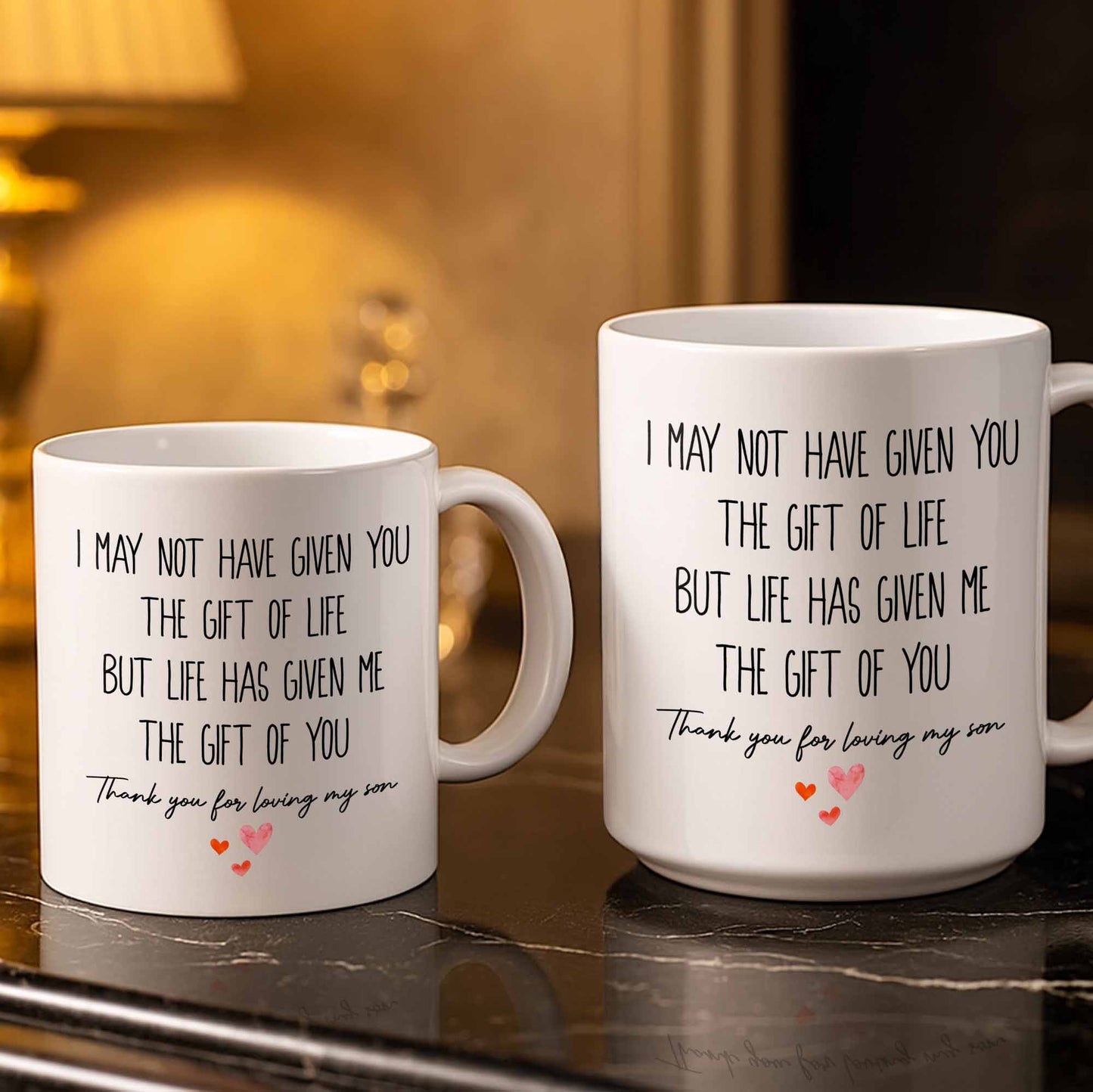 Celebrate the Special Bond Between Mother and Daughter - Personalized Custom Coffee Mug - DILA070_MG