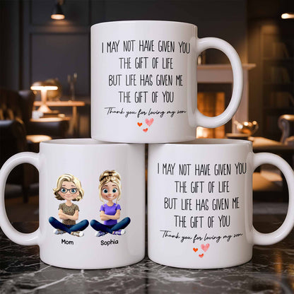 Celebrate the Special Bond Between Mother and Daughter - Personalized Custom Coffee Mug - DILA070_MG