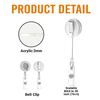 Caffeine Po Q4H PRN Coffee Mug - Custom Acrylic Badge Reel - DOC005_AREEL