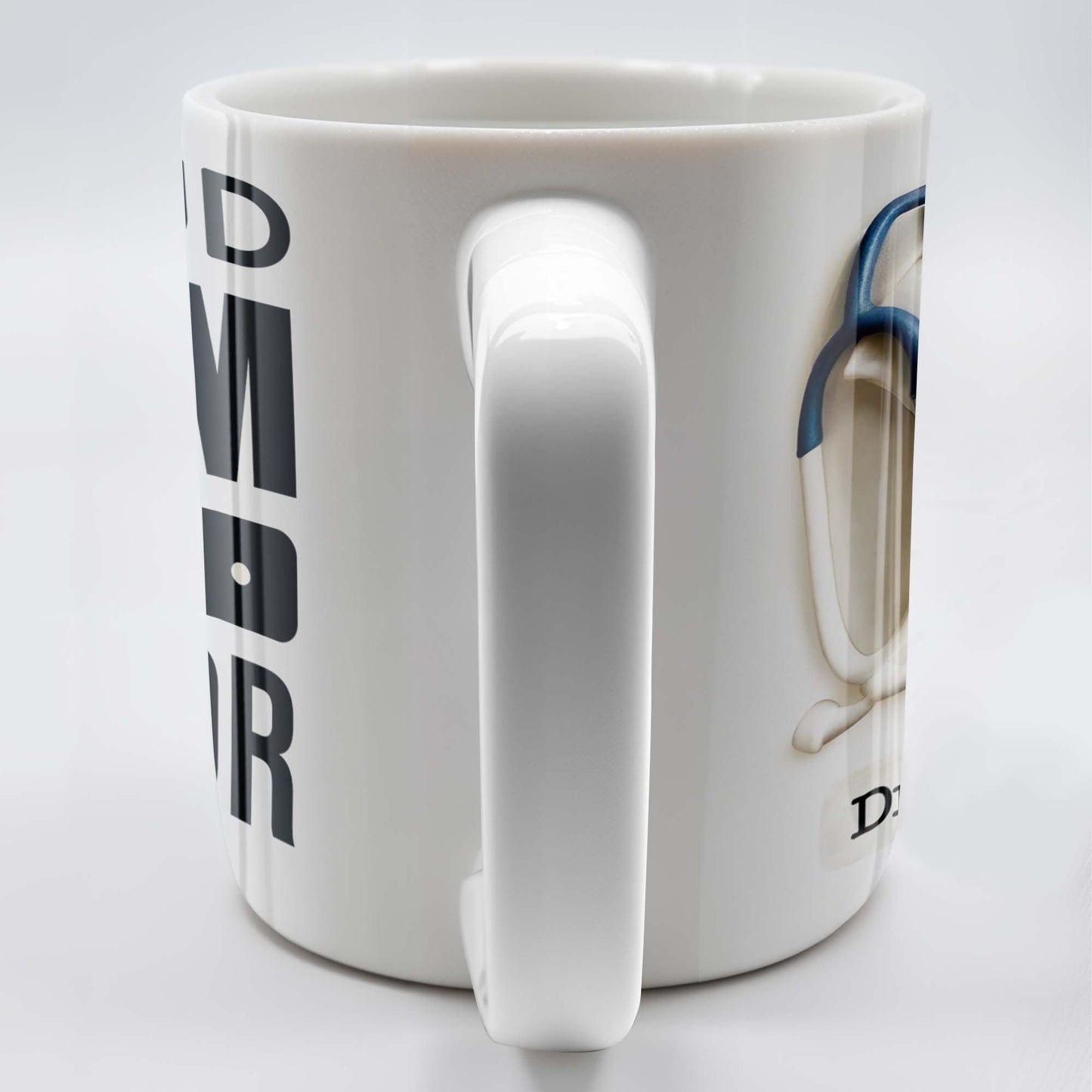 Proud Mom Of A Doctor Coffee Mug - Personalized Custom Coffee Mug - DOC005_MG